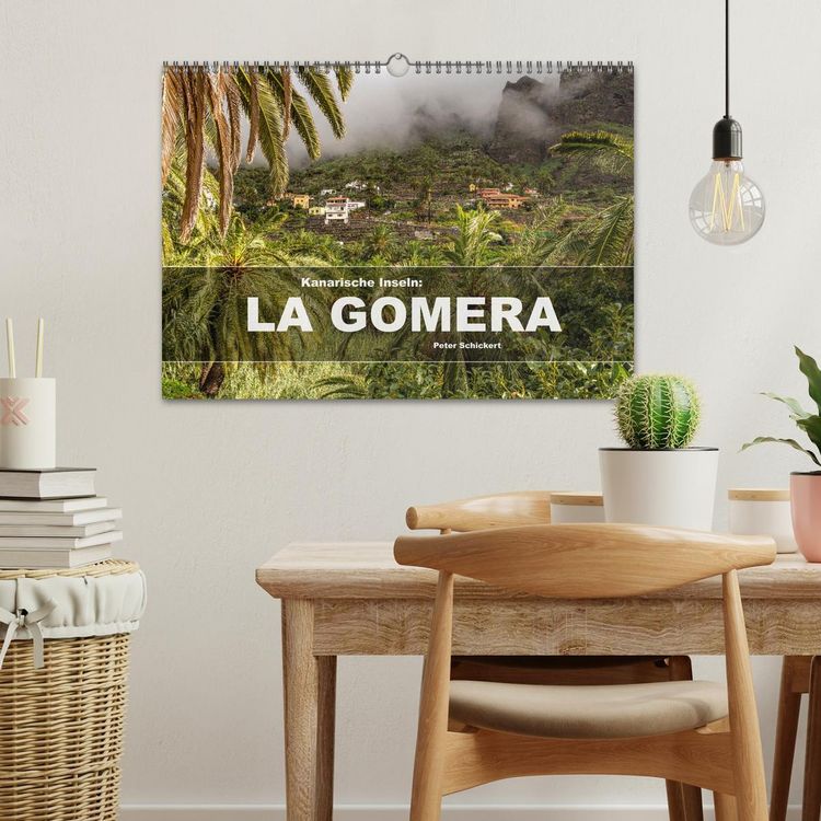 Produktbild: Kanarische Inseln: La Gomera (Wandkalender 2026 DIN A3 quer), CALVENDO Monatskalender