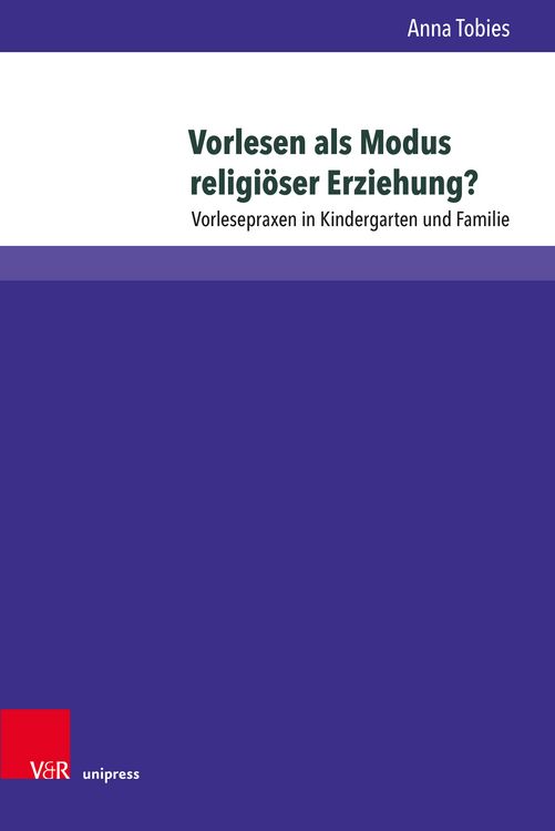 Produktbild: Vorlesen als Modus religi&ouml;ser Erziehung?