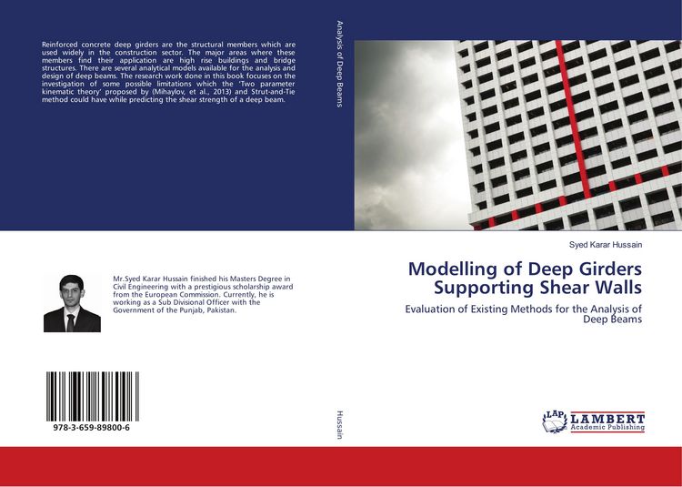 Produktbild: Modelling of Deep Girders Supporting Shear Walls
