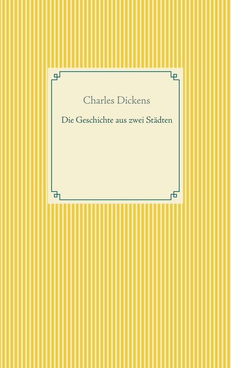 Produktbild: Die Geschichte von zwei St&auml;dten