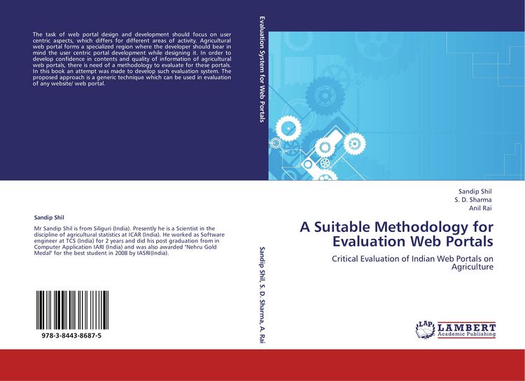 Produktbild: A Suitable Methodology for Evaluation Web Portals