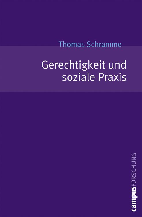 Produktbild: Gerechtigkeit und soziale Praxis