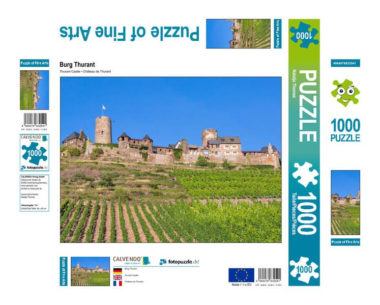 Produktbild: CALVENDO Puzzle Burg Thurant | 1000 Teile Lege-Gr&ouml;&szlig;e 64x48cm Foto-Puzzle f&uuml;r gl&uuml;ckliche Stunden