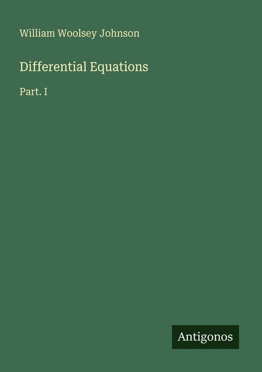 Produktbild: Differential Equations