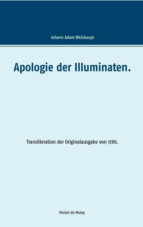 Produktbild: Apologie der Illuminaten.