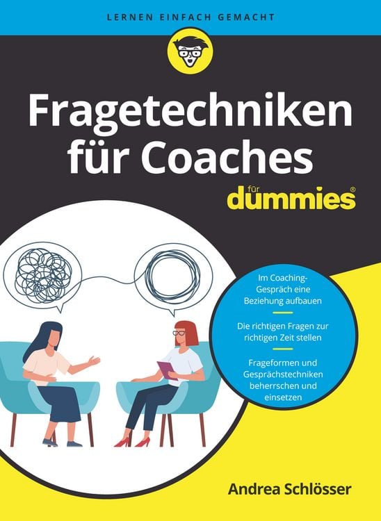 Bild vom Artikel Fragetechniken für Coaches für Dummies vom Autor Andrea Schlösser