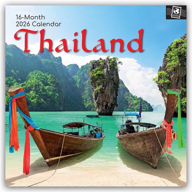 Produktbild: Thailand 2026 – 16-Monatskalender