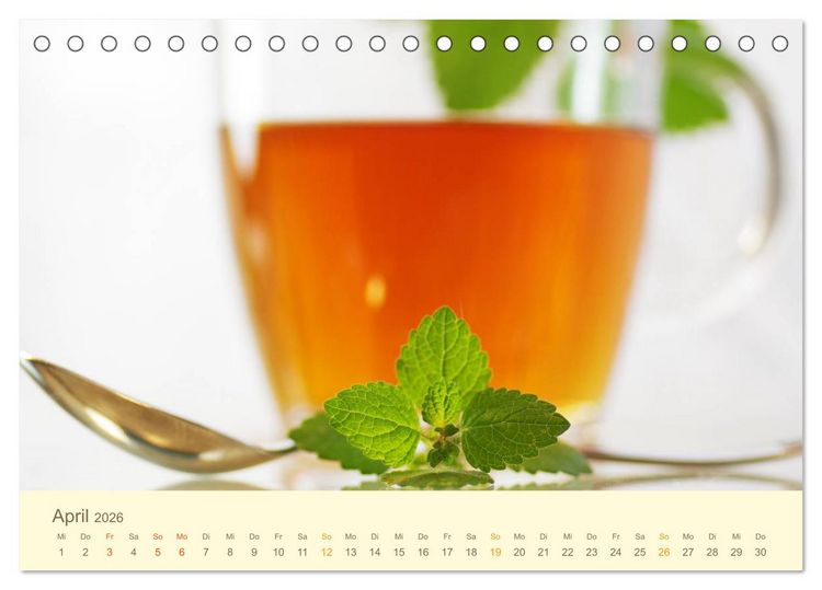 Produktbild: Leckereien aus der K&uuml;che CH - Version (Tischkalender 2026 DIN A5 quer), CALVENDO Monatskalender