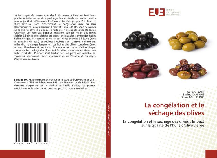 Produktbild: La cong&eacute;lation et le s&eacute;chage des olives