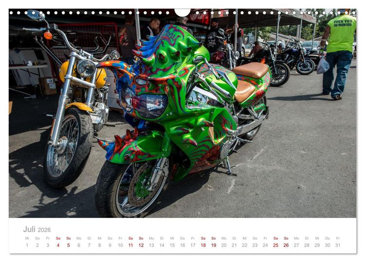 Produktbild: Sturgis - Die ber&uuml;hmteste Motorrad-Rallye der Welt (Wandkalender 2026 DIN A3 quer), CALVENDO Monatskalender