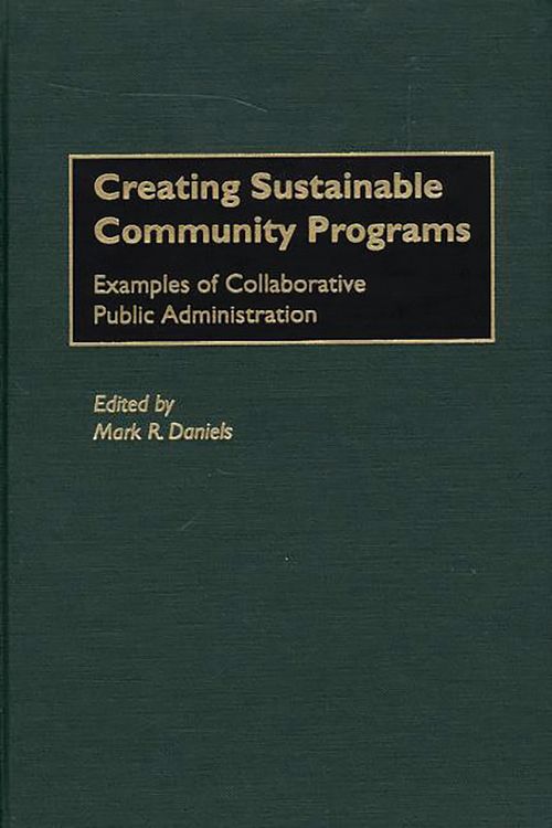 Produktbild: Creating Sustainable Community Programs