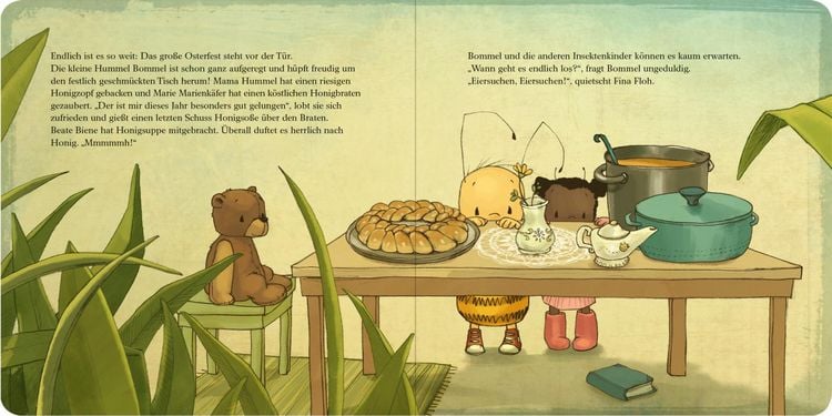 Produktbild: Die kleine Hummel Bommel feiert Ostern (Pappbilderbuch)