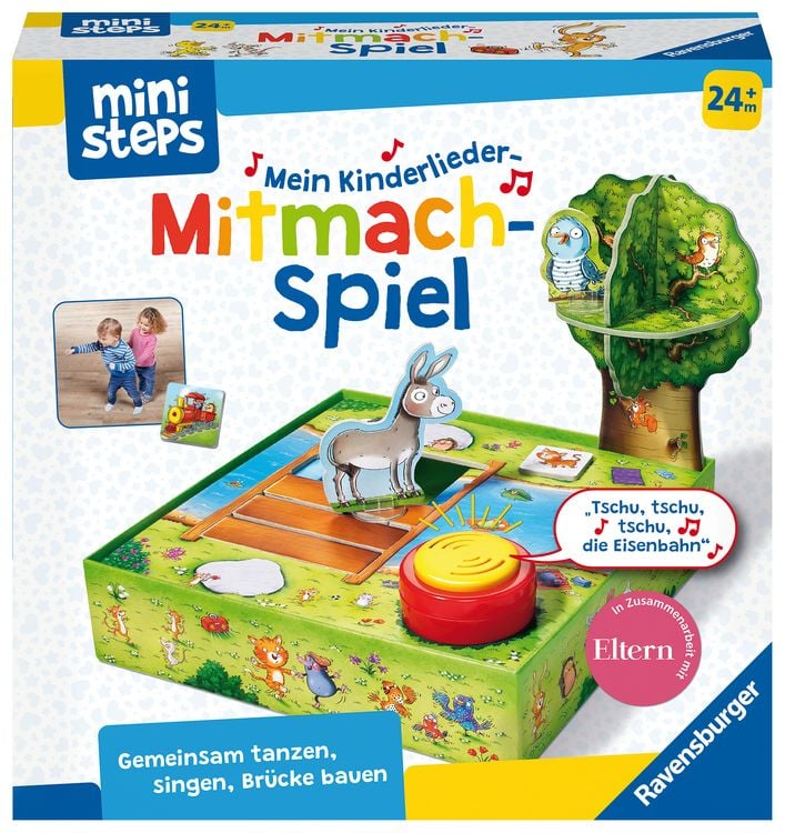 Produktbild: ministeps Mein Kinderlieder-Mitmachspiel - ab 24 Monate