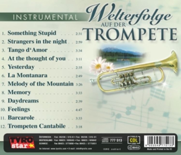 Produktbild: Welterfolge Auf Der Trompete