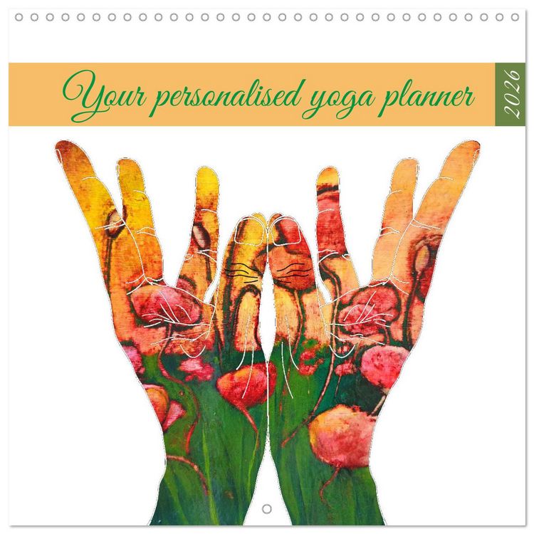 Produktbild: Your personalised yoga planner (Wall Calendar 2026 12 &times; 12 Inch) CALVENDO 12 Month Wall Calendar