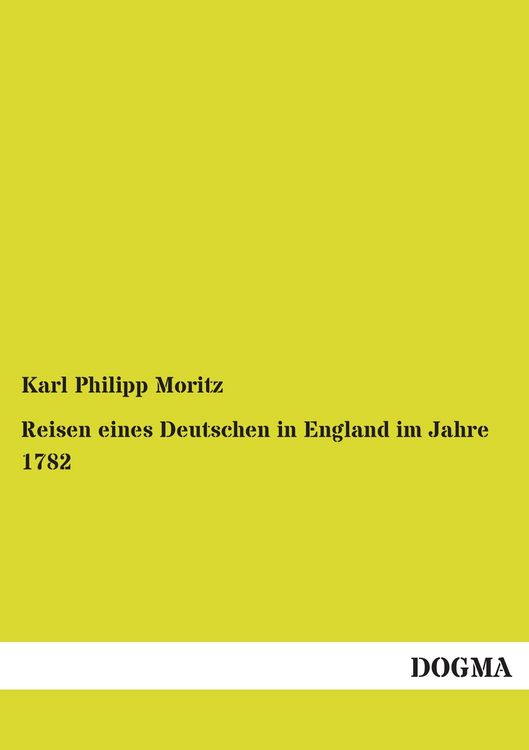 Produktbild: Reisen eines Deutschen in England im Jahre 1782