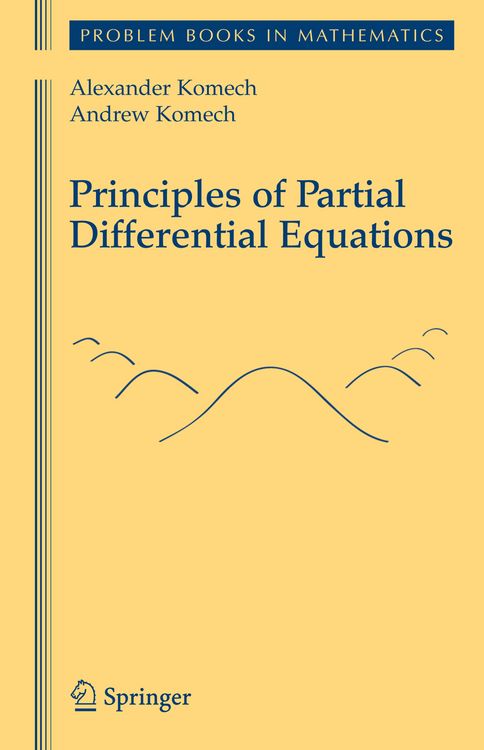 Produktbild: Principles of Partial Differential Equations