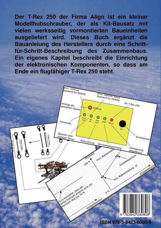 Produktbild: Der Modellhubschrauber T-Rex 250