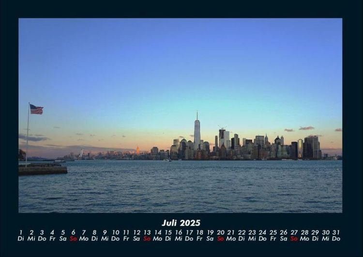 Produktbild: New York 2025 Fotokalender DIN A4