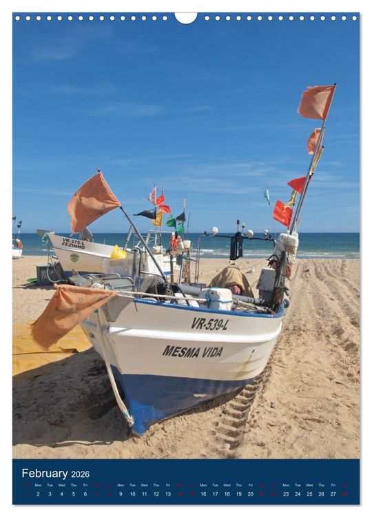 Produktbild: Pure Algarve (Wall Calendar 2026 DIN A3 portrait), CALVENDO 12 Month Wall Calendar