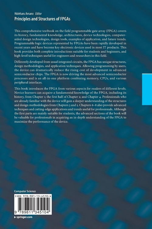 Produktbild: Principles and Structures of FPGAs