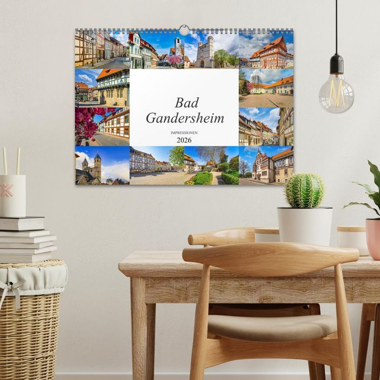Produktbild: Bad Gandersheim Impressionen (Wandkalender 2026 DIN A3 quer), CALVENDO Monatskalender
