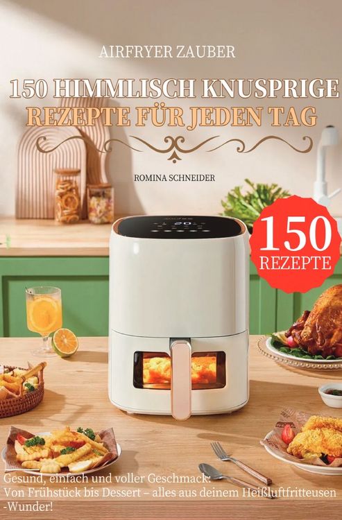 Produktbild: Airfryer Zauber &ndash; 150 himmlisch knusprige Rezepte f&uuml;r jeden Tag