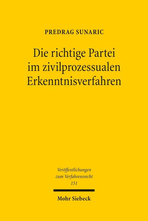 Produktbild: Die richtige Partei im zivilprozessualen Erkenntnisverfahren
