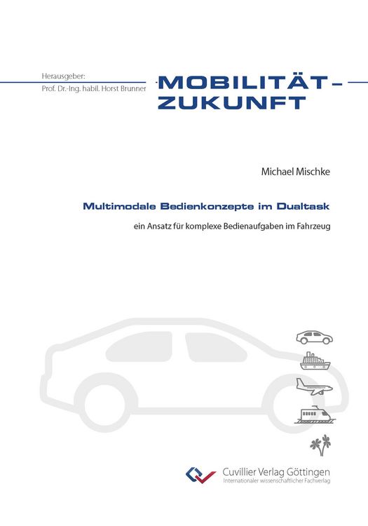 Produktbild: Multimodale Bedienkonzepte im Dualtask