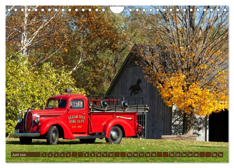 Produktbild: Neu England, Indian Summer (Wandkalender 2026 DIN A4 quer), CALVENDO Monatskalender