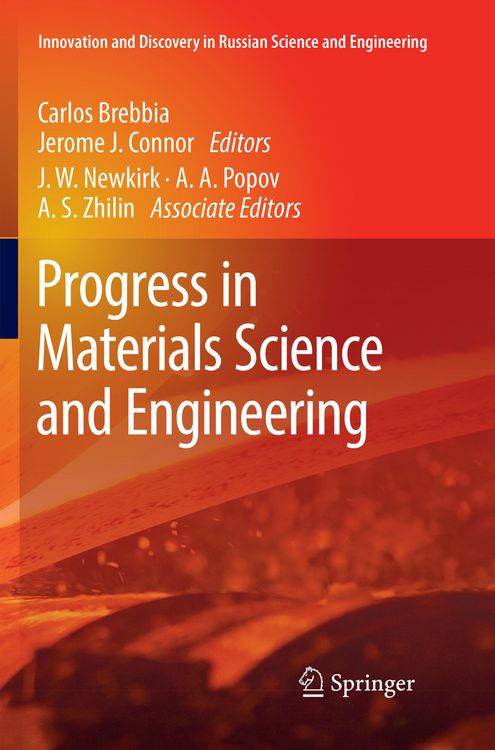 Produktbild: Progress in Materials Science and Engineering