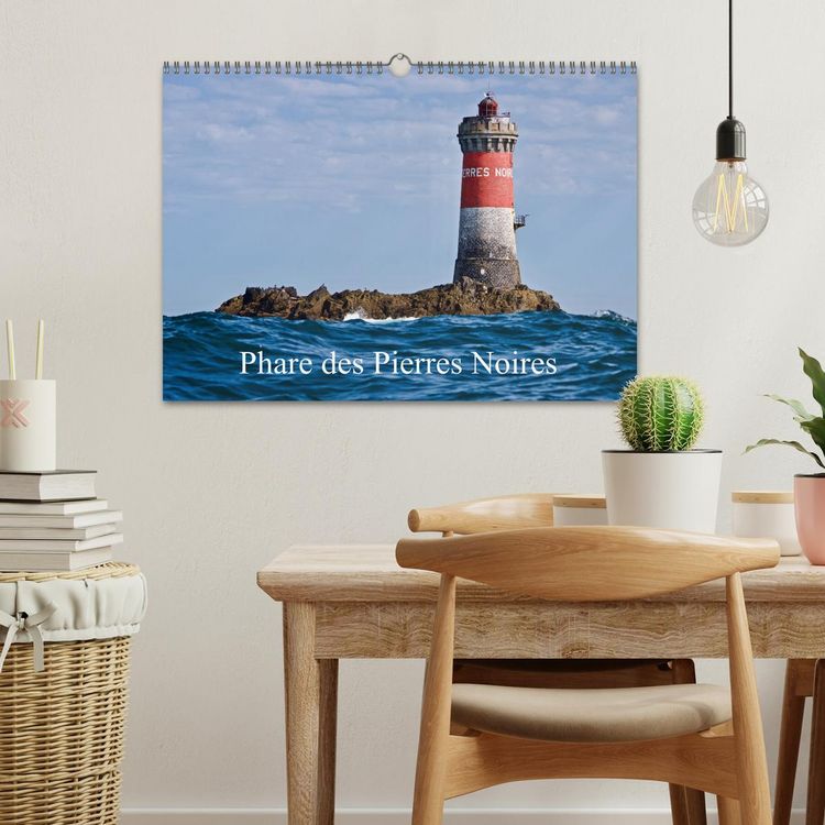 Produktbild: Phare des Pierres Noires (Calendrier mural 2026 DIN A3 vertical), CALVENDO calendrier mensuel