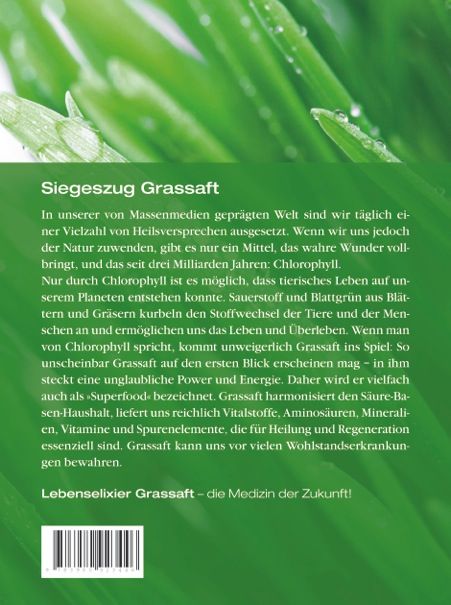 Produktbild: Grassaft: Das gr&uuml;ne Lebenselixier