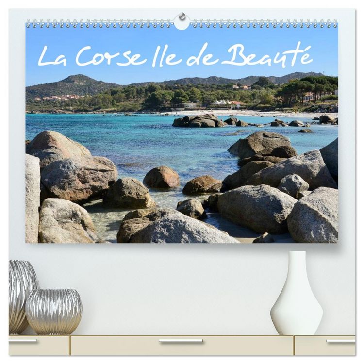 Produktbild: La Corse Ile de Beaut&eacute; (Calendrier mural 2026 DIN A2 vertical) calendrier de bureau