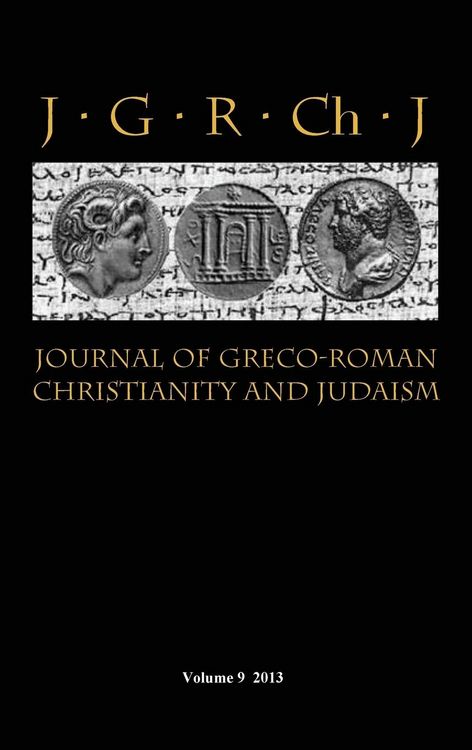 Produktbild: Journal of Greco-Roman Christianity and Judaism 9 (2013)