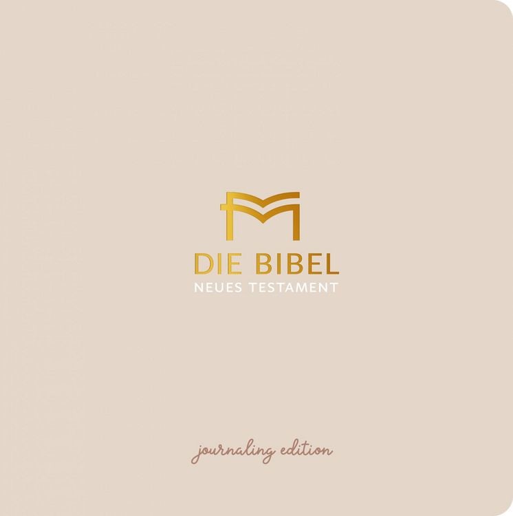 Produktbild: Menge 2020 (Bibel) NT &ndash; Journaling Edition, Umschlag &raquo;Beige&laquo;