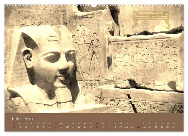 Produktbild: &Auml;gypten Nostalgie & Antike 2026 (hochwertiger Premium Wandkalender 2026 DIN A2 quer), Kunstdruck in Hochglanz