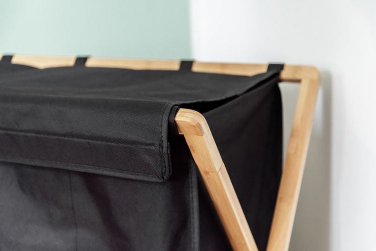 Produktbild: W&auml;schesammler Trio Mod. Ecori, Bambus, recyceltes Polyester