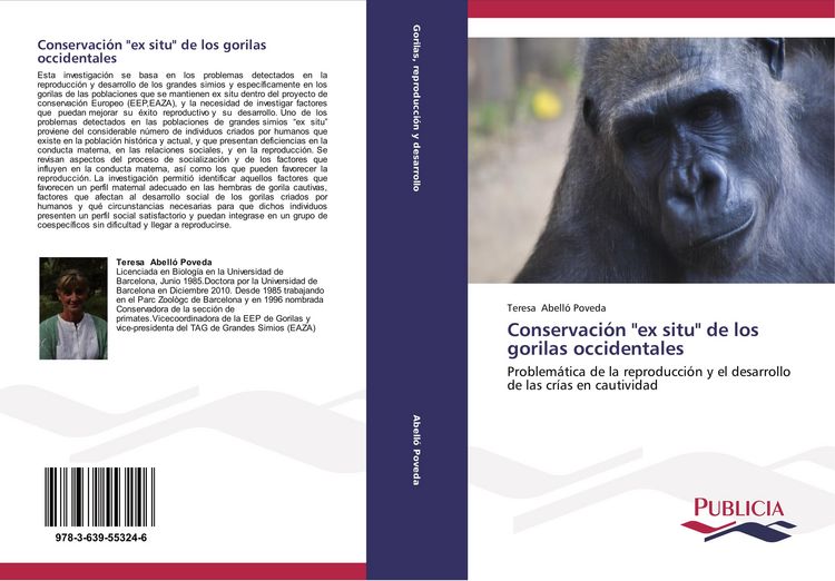 Produktbild: Conservaci&oacute;n "ex situ" de los gorilas occidentales