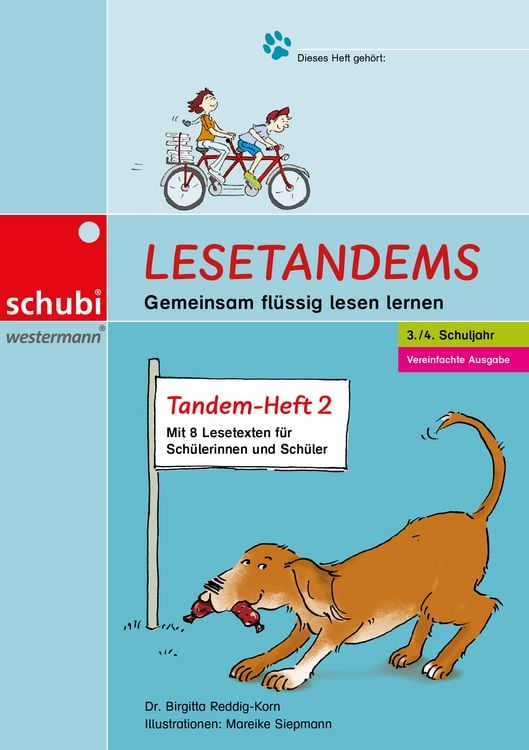 Produktbild: Lesetandems - Tandemheft 2, vereinfachte Ausgabe