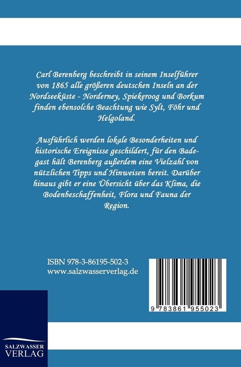 Produktbild: Die Nordseeinseln an der deutschen K&uuml;ste