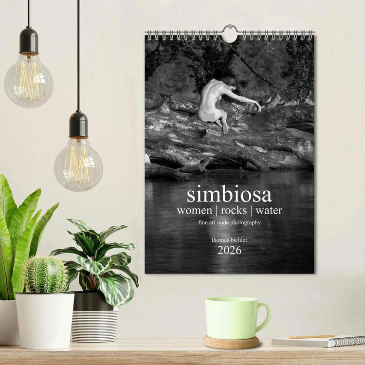 Produktbild: simbiosa ... fine art nude photography 2026 (Wall Calendar 2026 DIN A4 portrait), CALVENDO 12 Month Wall Calendar