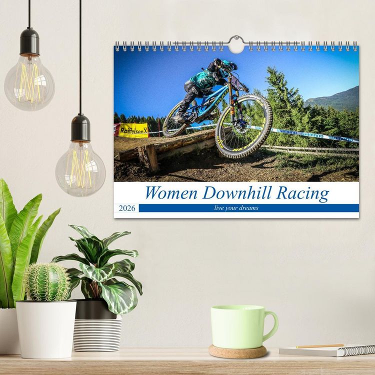 Produktbild: Women Downhill Racing (Wandkalender 2026 DIN A4 quer), CALVENDO Monatskalender