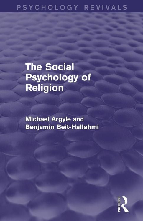 Produktbild: The Social Psychology of Religion (Psychology Revivals)