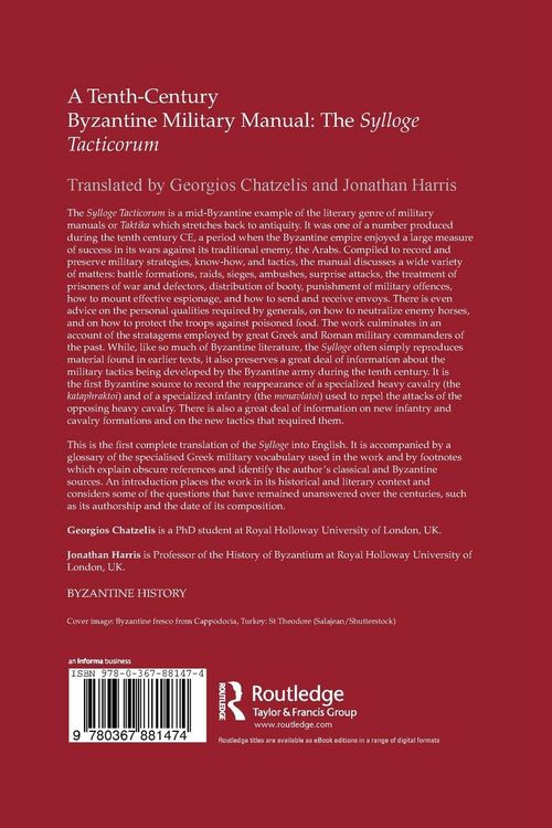 Produktbild: A Tenth-Century Byzantine Military Manual