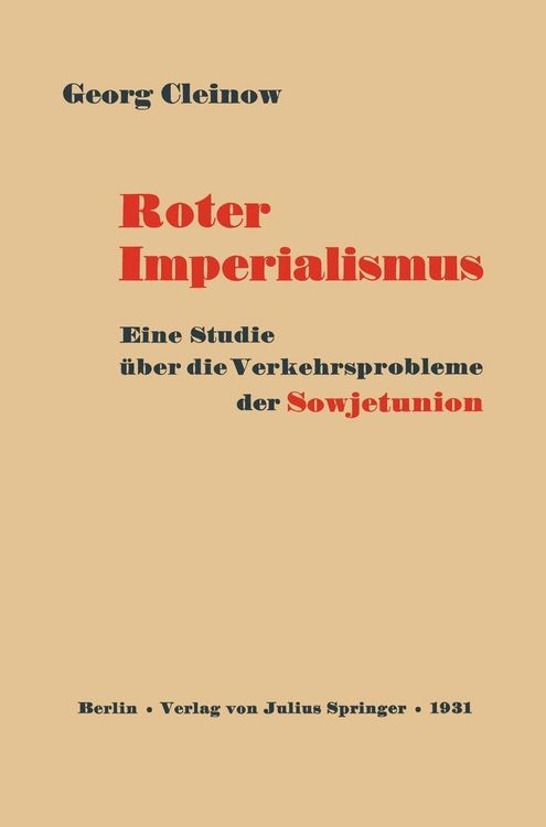 Produktbild: Roter Imperialismus
