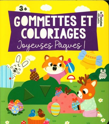 Produktbild: Gommettes et coloriages : joyeuses P&acirc;ques !