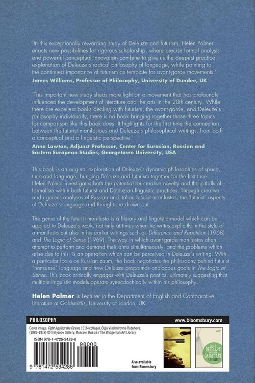 Produktbild: Deleuze and Futurism