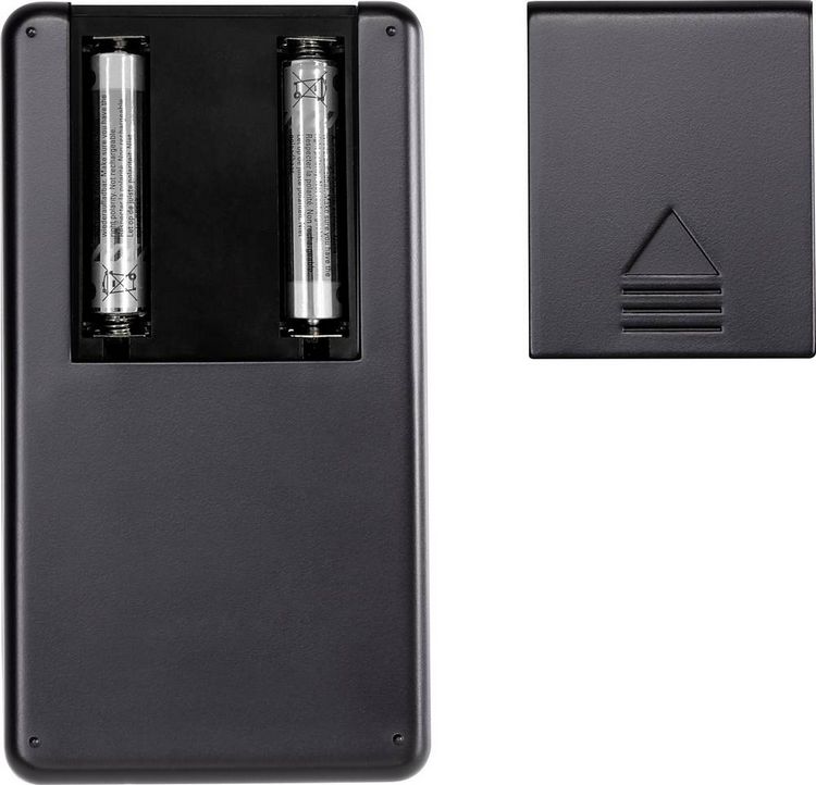 Produktbild: VOLTCRAFT PS-200 Taschenwaage VC-8912595 W&auml;gebereich (max.) 200 g Ablesbarkeit 0.01 g batteriebetrieben Schwarz, Silber