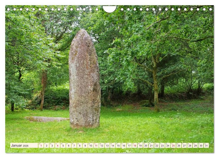 Produktbild: Huelgoat - Sagenumwobener M&auml;rchenwald in der Bretagne (Wandkalender 2026 DIN A4 quer), CALVENDO Monatskalender